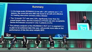Prof Lei Song Presenting Clinical Outcomes of IBS @2024TCTImplantation