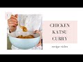 Chicken katsu curry