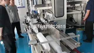 one row disposable cups automatic feeding counting and packaging machine