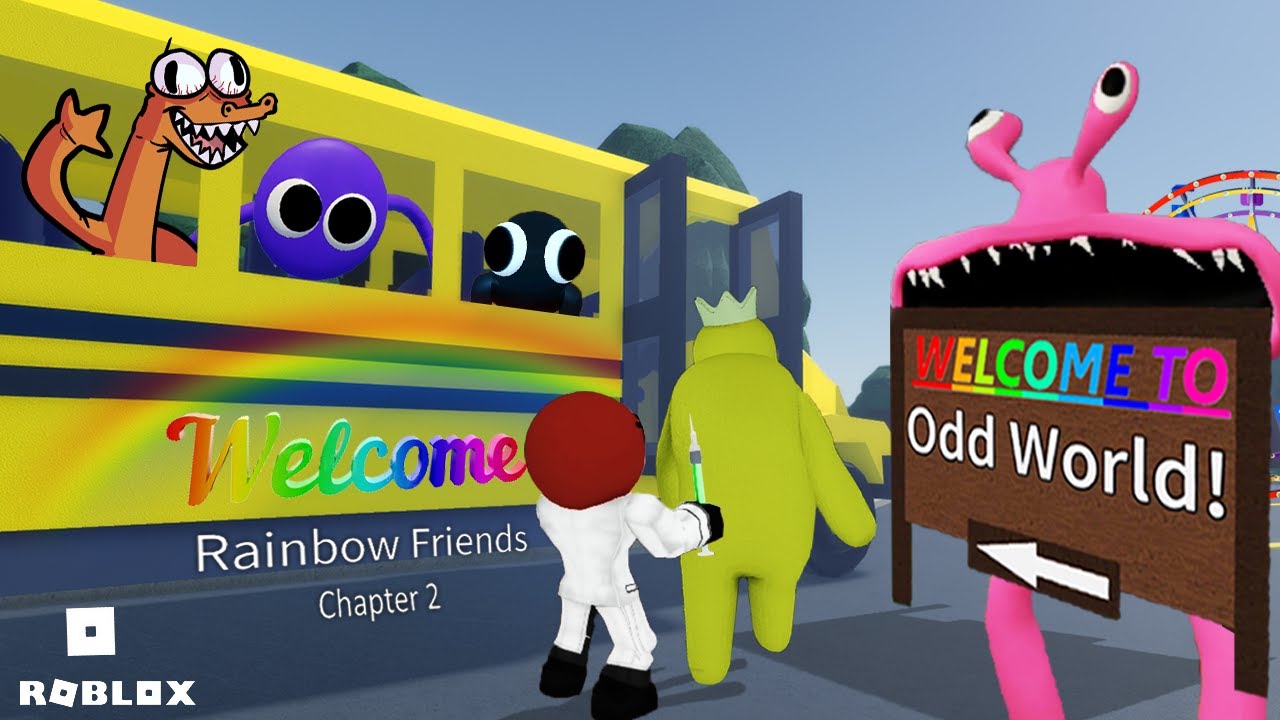 Roblox Rainbow Friends: Chapter 2 Trailer Concept + New Purple Morphs 