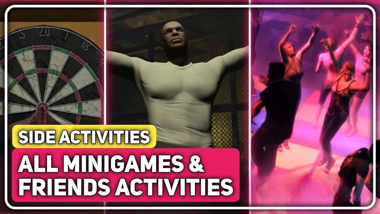 Side Activities GTA 4: The Ballad of Gay Tony || Side Activity: Friends Activities ...