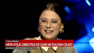 Punctul critic: Arta utilă - Obiectele de care ne folosim zilnic (@TVR1)