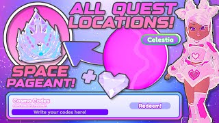 HOW TO UNLOCK THE PAGEANT + CELESTIA PLANET COMPLETE GUIDE 🪐 + 3 NEW CODES | ASTRO RENAISSANCE 💫