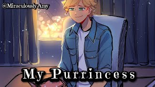 My Puurincess || One - Shot || Marichat || Identity Reveal || Marichat Lemon  ||