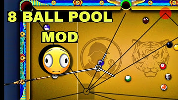 8 Ball Pool Mod APK Aim Tool | Long Line Aim Guide 🔥