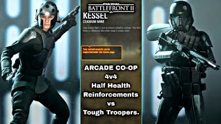 XB1 Star Wars Battlefront 2 G284, 2P local splitscreen Arcade on Coaxium Mine, ISB Agent!