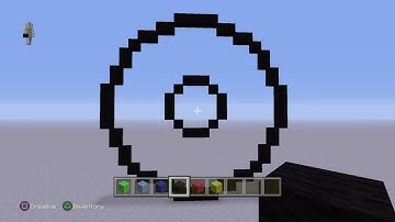 Minecraft:Google Chrome symbol pixel Art toutorial