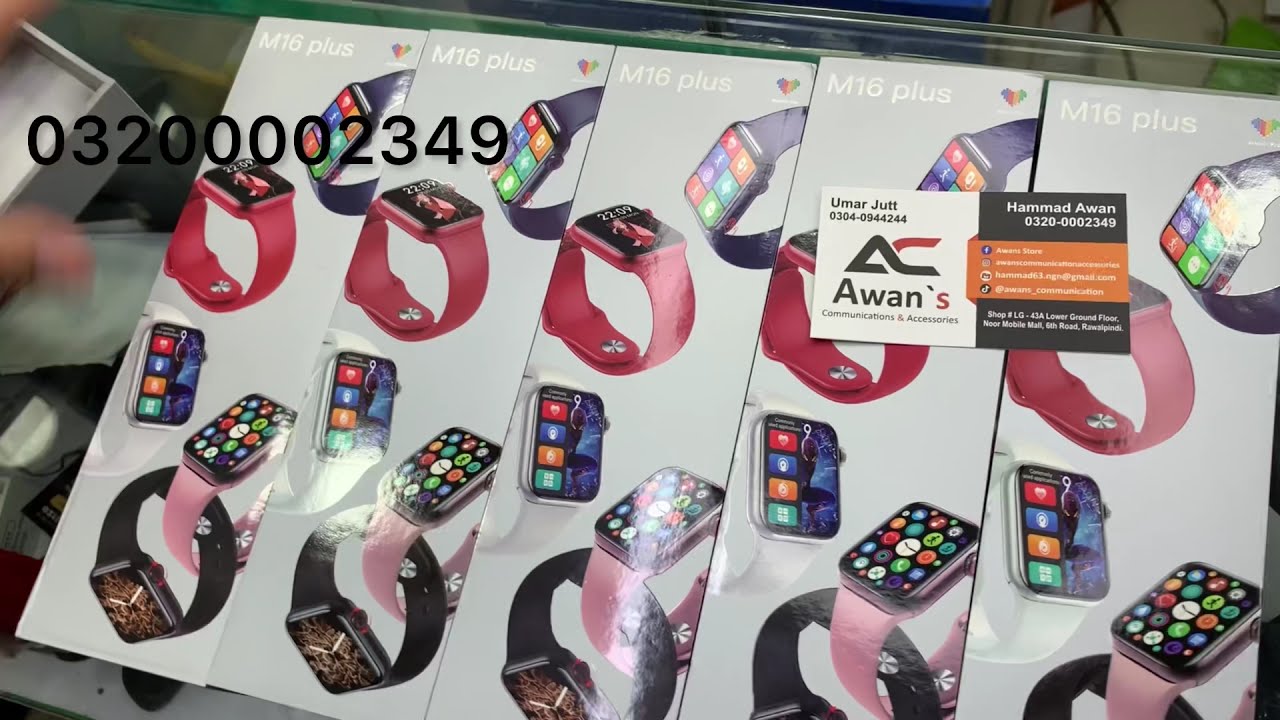 M16 plus series 6 watch unboxing full review 