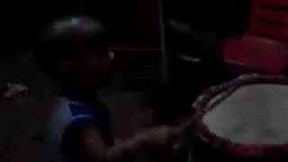 ঢাক বাজায় আমার ছেলে