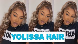 THE MOST BEAUTIFUL PINK HIGHLIGHTED WIG 🔥 | VERY DETAILED | ft. Yolissa Hair