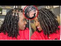 DIY | FROM KNOTLESS BRAIDS  TO BUTTERFLY BOB LOCS 🦋| STEP BY STEP | BUDGET FRIENDLY |  AVREL M ♡