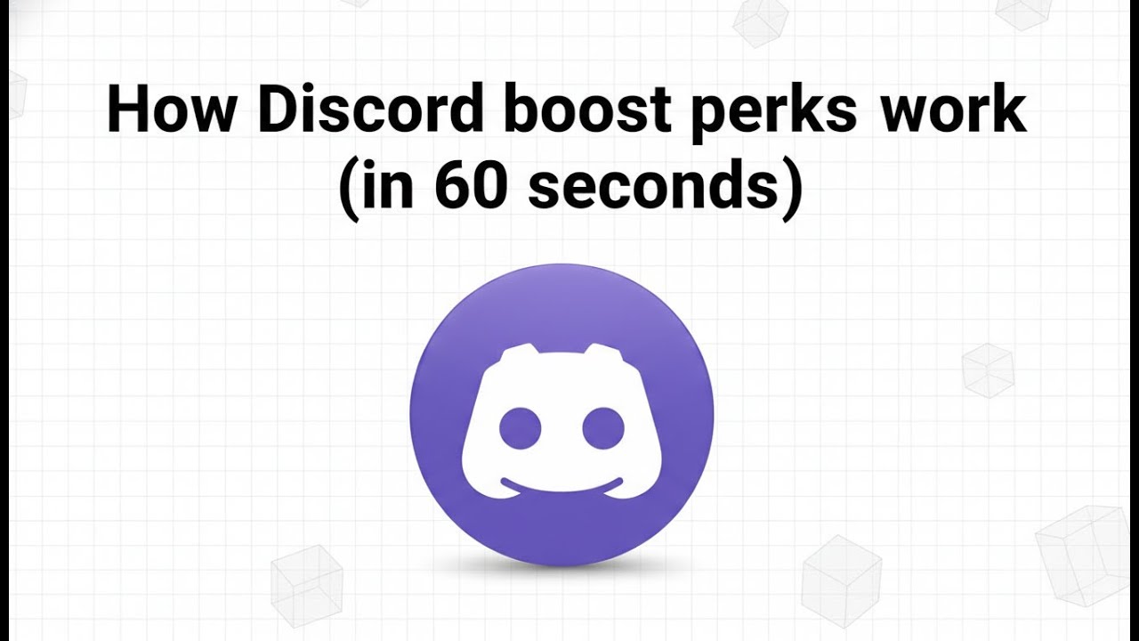 How Discord boost perks work (in 60 seconds) - YouTube