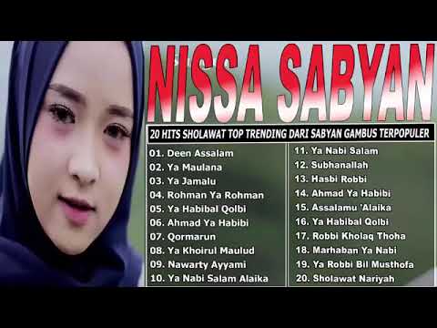 Nissa Sabyan Full Album 20 Lagu Solawat Pilihan Youtube