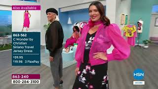 HSN | C. Wonder Christian Siriano Fashions 05.16.2024 - 02 AM