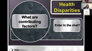 The Role Of Science In Advancing Health Equity By Dr. Monica Webb Hooper From The NIMHD The Role Of Science In Advancing Health Equity By Dr. Monica Webb Hooper From The NIMHD
