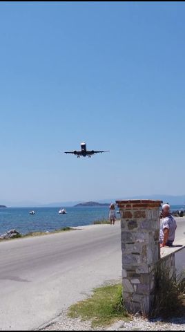 Skiathos ABORTED LANDING!