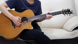 周杰倫、阿信 - 說好不哭 (acoustic guitar solo) chords