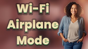 Can You Use Wi-Fi in Airplane Mode?