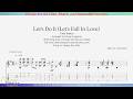 Let's Do It (Let's Fall In Love) Guitar Arrangment with TAB