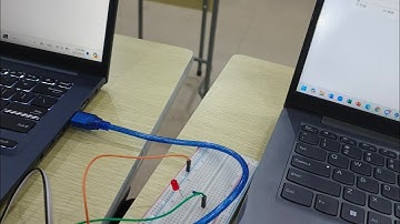 Sensor DHT 11, Sensor Ultrasonic, 2 LED, Node-RED, dan MQTT Broker