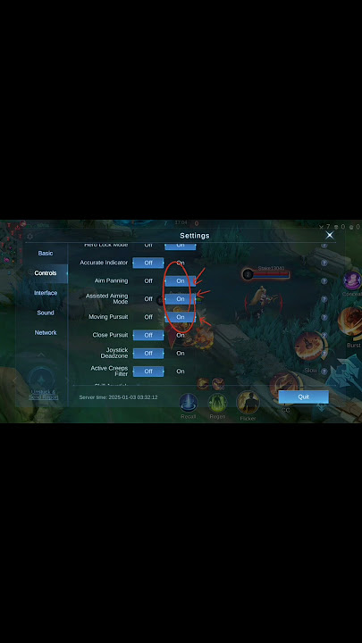 Franco double hook setting #mobilelegends #mlbb #zane #shorts