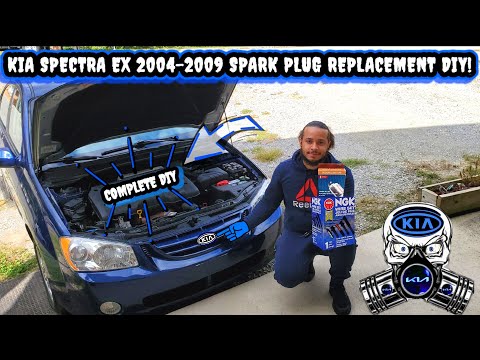 كيا سبكترا  2004 2009 استبدال شمعة احتراق كيا سبكترا  2005 سيدان 4 أبواب 2 0 لتر