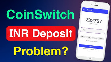 How to Fix Coinswitch Deposit Problem | Coinswitch Kuber INR Deposit is Temporarily Disable