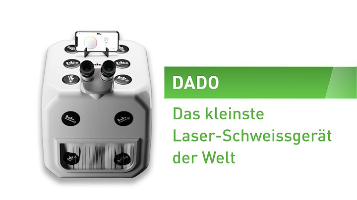 DaDo. Das kleinste Laser-Schweissgerät der Welt!