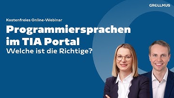 KOP, FUP, AWL, SCL und GRAPH im TIA Portal – kompakt zusammengefasst