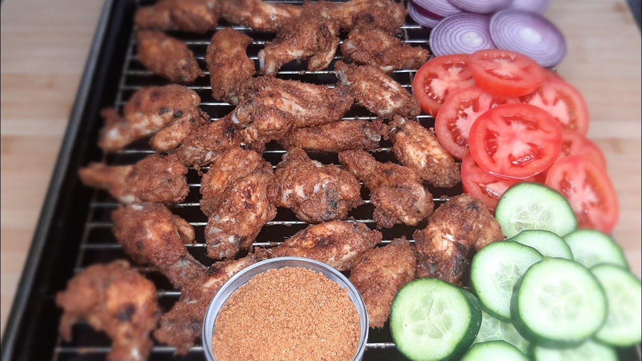 CHICKEN Wings SUYA RECIPE| Delicious!