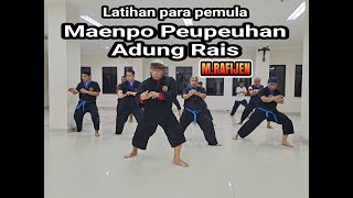 Latihan para pemula Maenpo Peupeuhan AR, Abah RAFIJEN