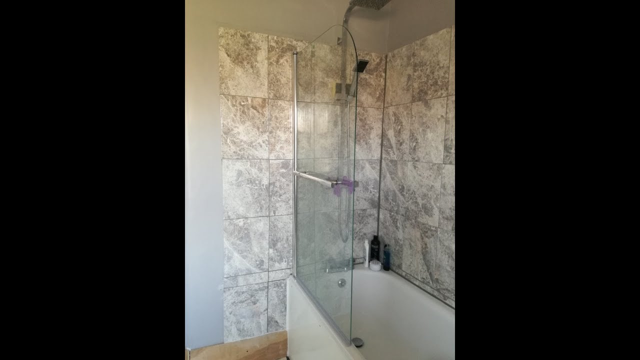 How to install a shower panel YouTube
