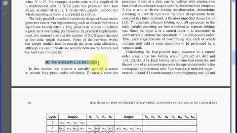 Partially Parallel Encoder Architecture for Long Polar Codes