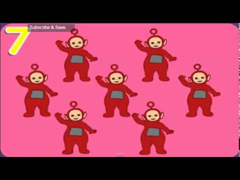 TELETUBBIES -- Count Of NUMBER// Teletubbies GAME--part 1