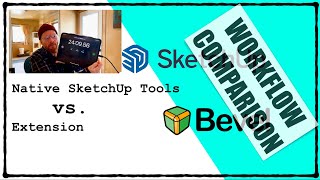 Celebrity SketchUp Native Tools vs. Bevel Extension Net Worth