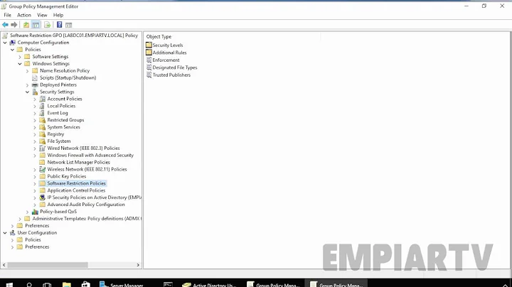How to deploy Software Restriction Through Group policy