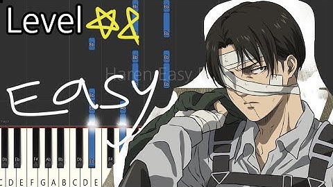 UNDER THE TREE - Attack on Titan The Final Season Part 3│Easy Piano Tutorial