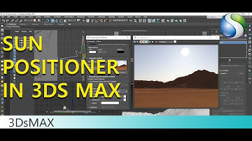 How to create Sun with Sun Positioner in 3Ds Max