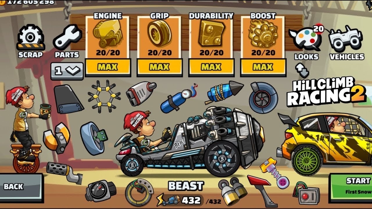 Hill Climb Racing 2 Mod Apk 🤑 (✓ Unlocked all Unlimited Money