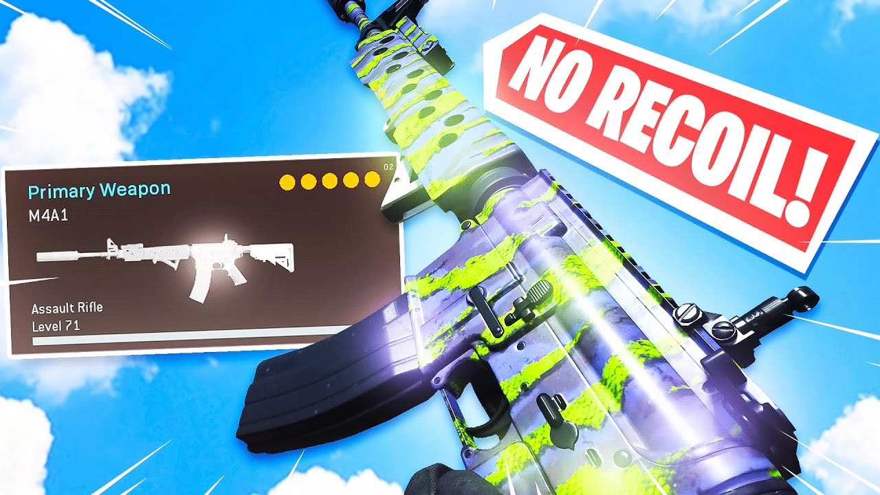 the M4A1 HAS *NO RECOIL* in SEASON 6 👀 (Best M4A1 Class Setup For Warzone)