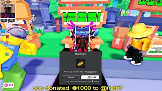 PLS DONATE LIVE | GIVING ROBUX TO VIEWERS! (Roblox Giveaway)
