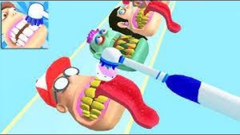 Teeth Runner All Levels Gameplay Android, iOS Walkthrough Android Mobile Relaxing Game New Update