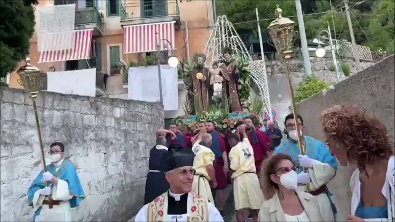 PROCESSIONE SANTI PROTETTORI MARINA DI VIETRI SUL MARE 14 AGOSTO 2022
