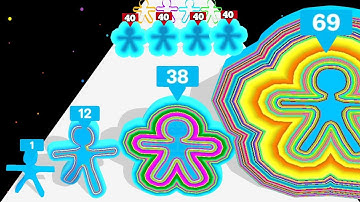 Layer Runner 3D - Level Up Layer Max Level ASMR Gameplay New Update #asmrgameplay #satisfyingasmr