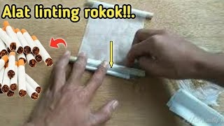 Cara membuat alat linting rokok dari kayu