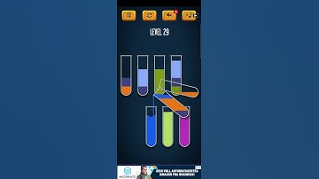 Water Sort Puzzle Level 29