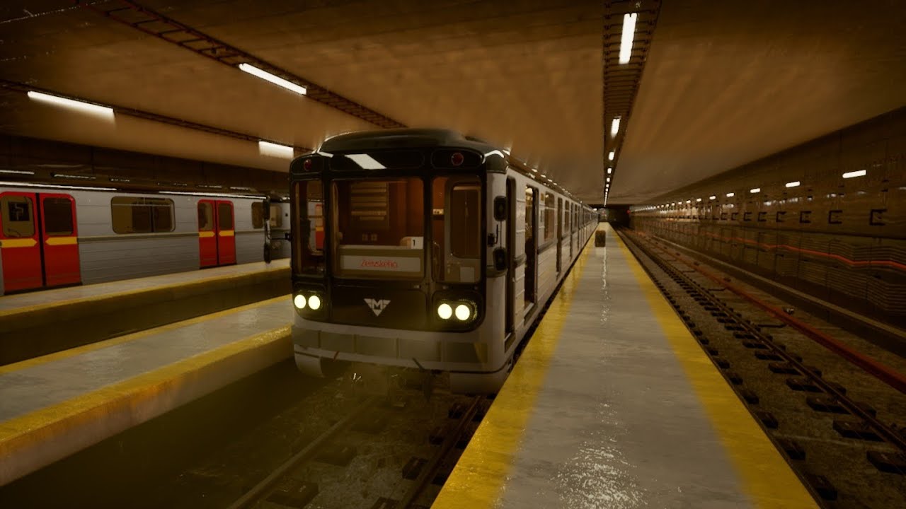 Jízda soupravou ESČ na lince A ( BACK IN SERVIS )