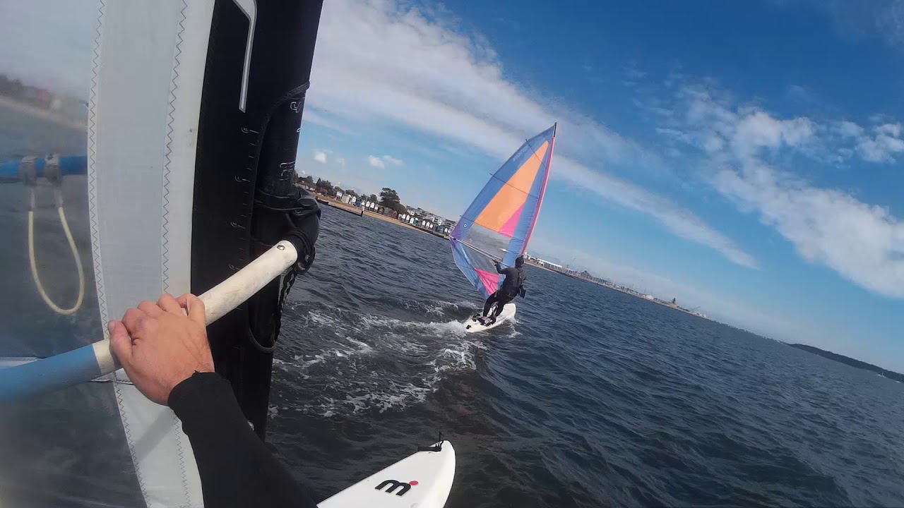 Windsurfing Longboard off! YouTube