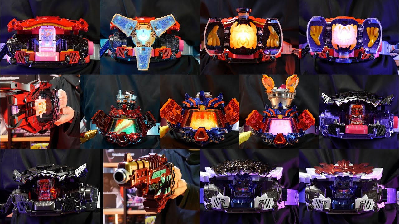 重塗装した仮面ライダーガヴ系玩具集/Kamen Riddr Guv Toy Collection Heavy Paint Ver. ＃仮面ライダーガヴ