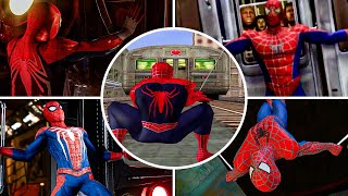 Evolution of SpiderMan Trying to Stop Train in Games (2004  2023)